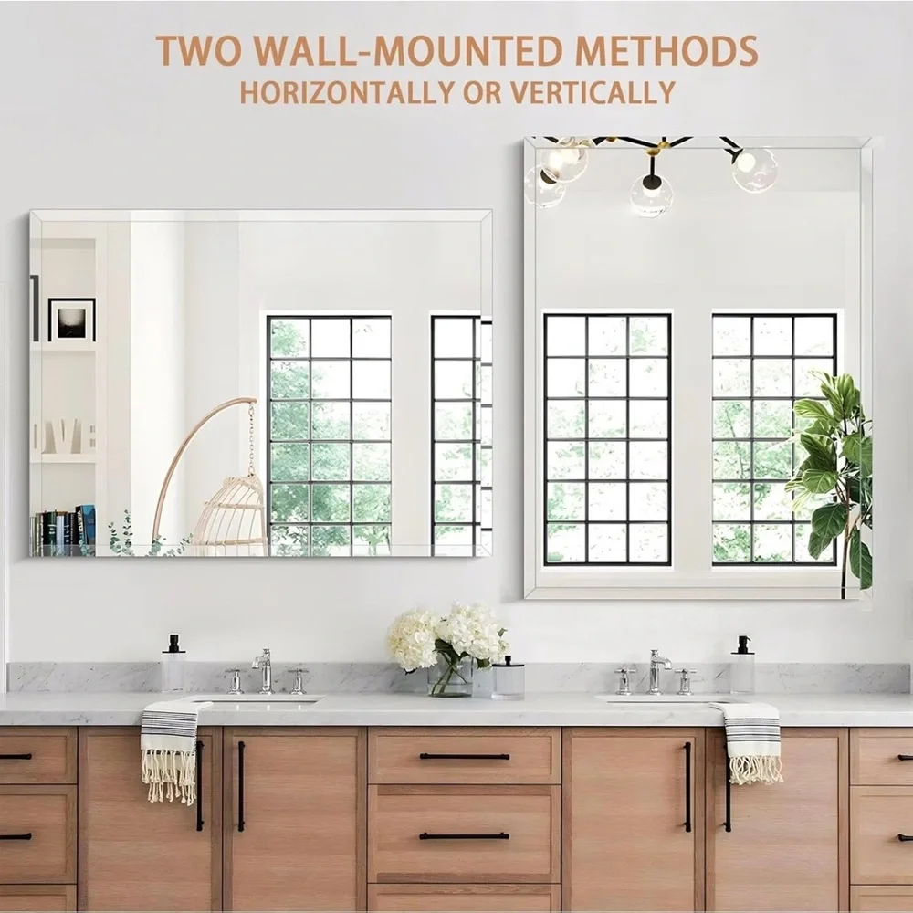 Elegant Silver Vanity Mirror